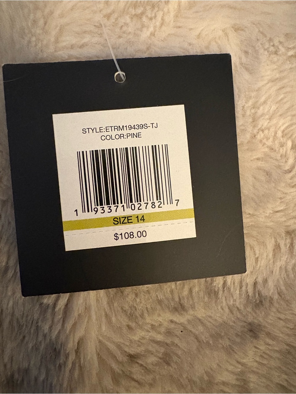Ellen Tracy Green Ruffle Tankini Halter Top - Picture 5 of 5